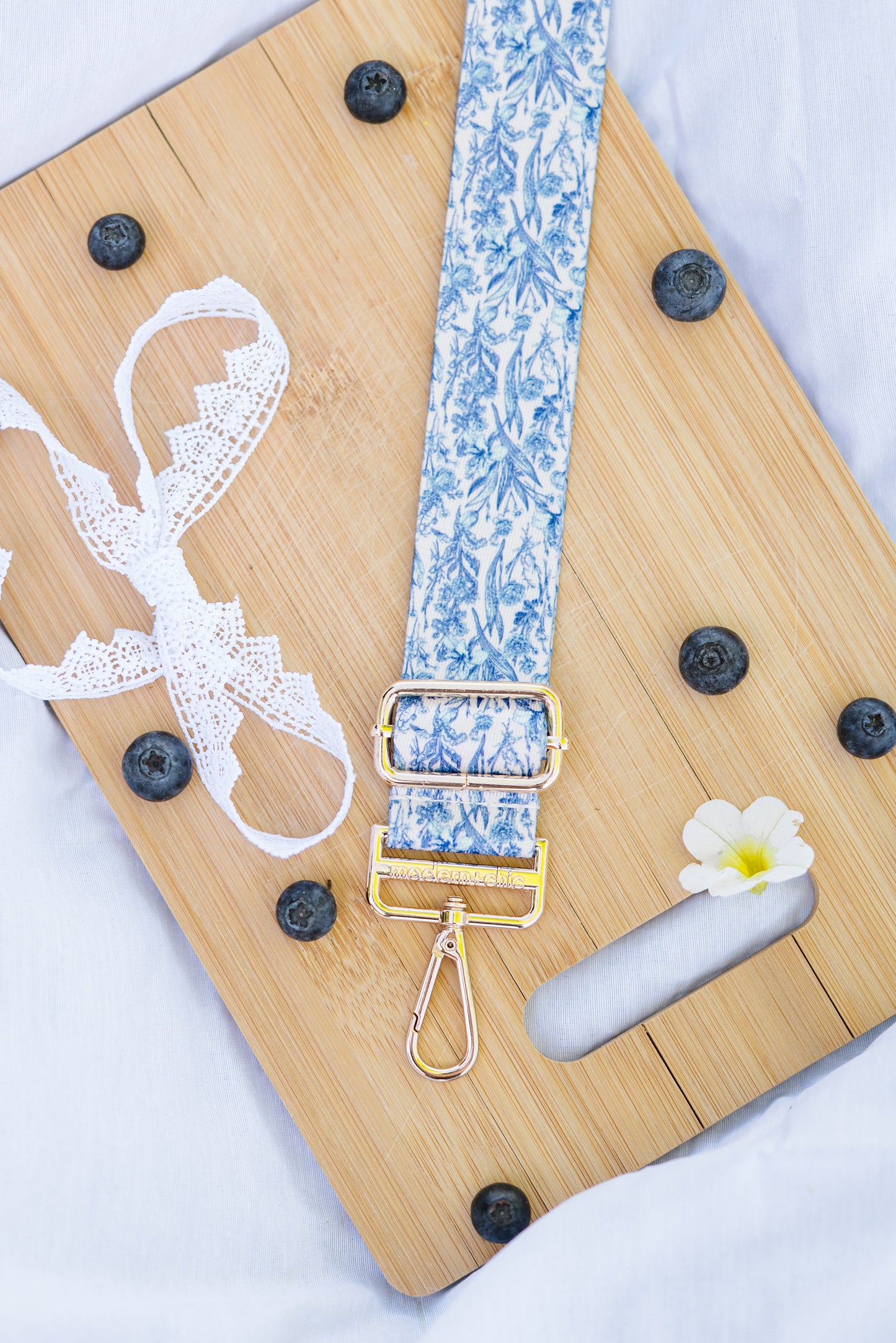 Bluebell Meadows Adjustable Bag Strap