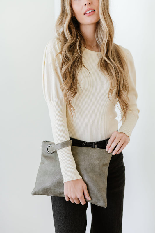 Alexa Oversized Clutch - Final Sale