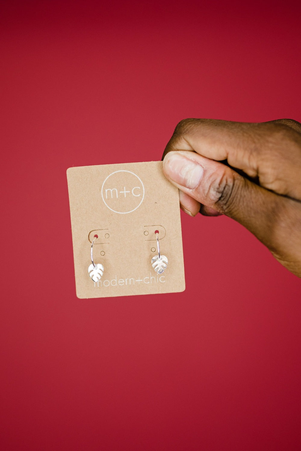 Kailiani Leaf Hoops