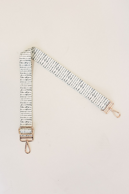 Affirmations Adjustable Bag Strap