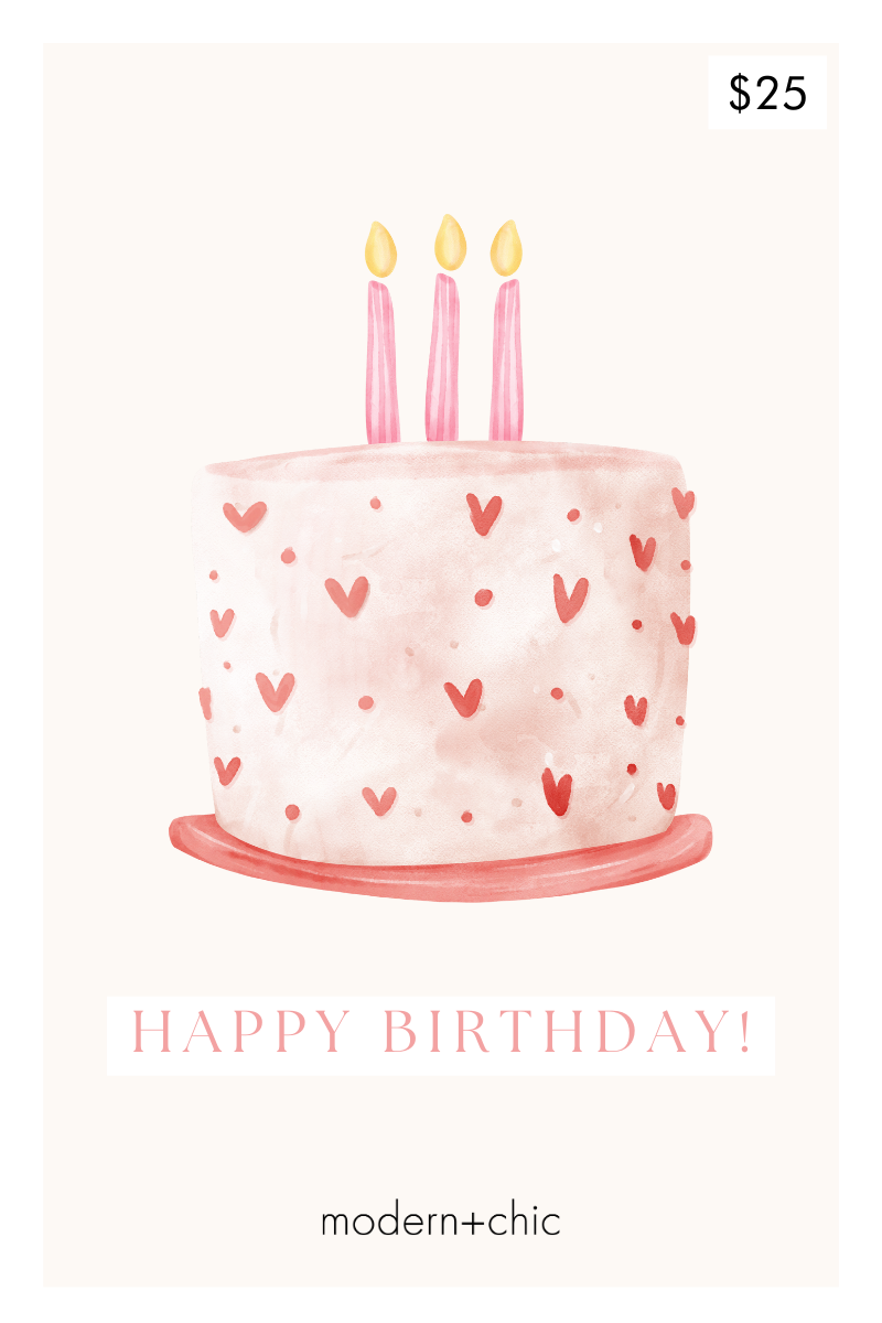 Birthday eGift Card