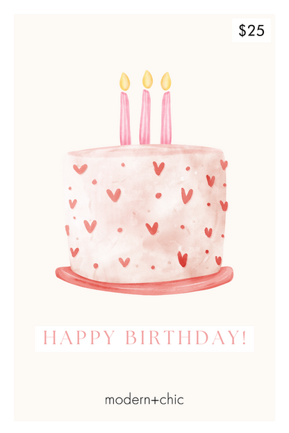 Birthday eGift Card