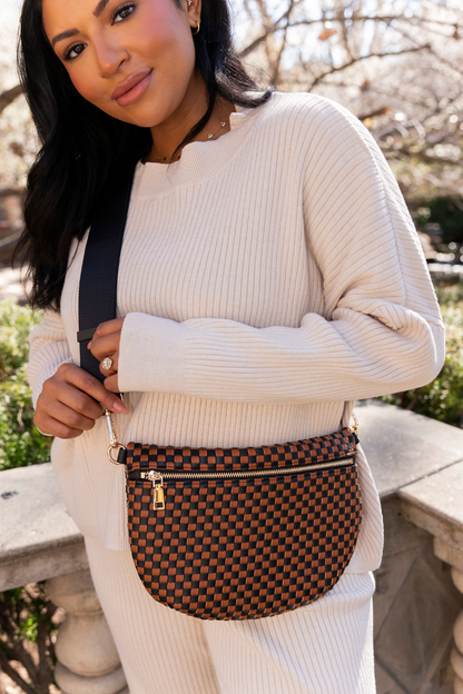 Camden Woven Crossbody
