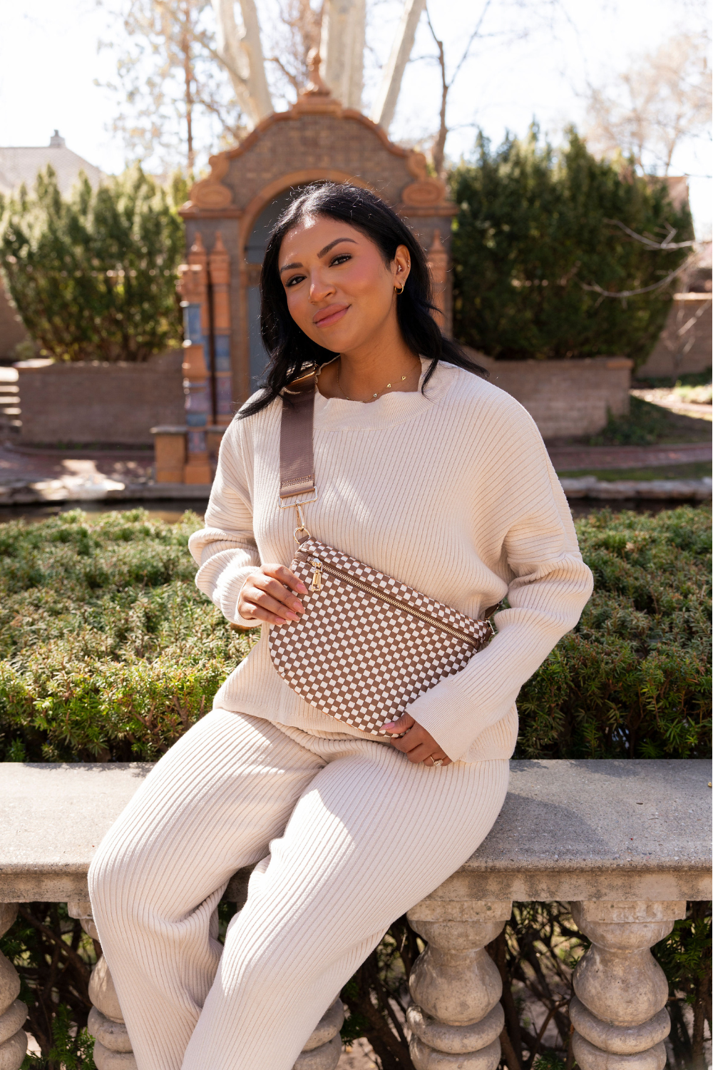 Camden Woven Crossbody