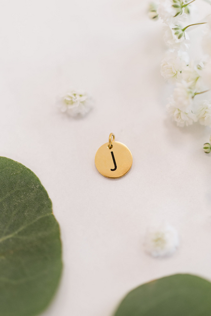 Initial Necklace Charms
