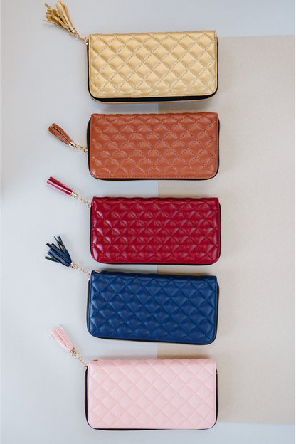 Zara Quilted Wallet - Final Sale
