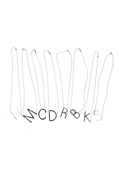 Maran Initial Necklaces