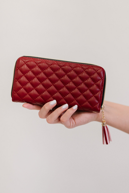 Zara Quilted Wallet - Final Sale