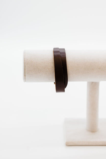 Trudy Leather Strap Bracelet - Final Sale