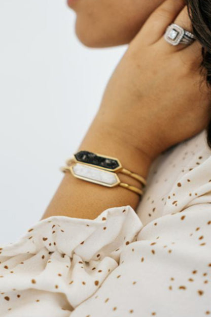 Daphne Druzy Cuff Bracelet - Final Sale