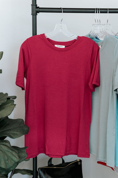 Stephanie Basic Tee - Final Sale