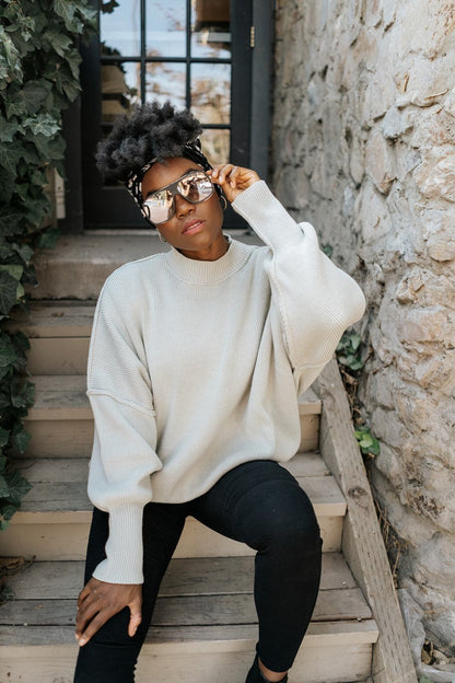 Brooklyn Retro Square Sunglasses