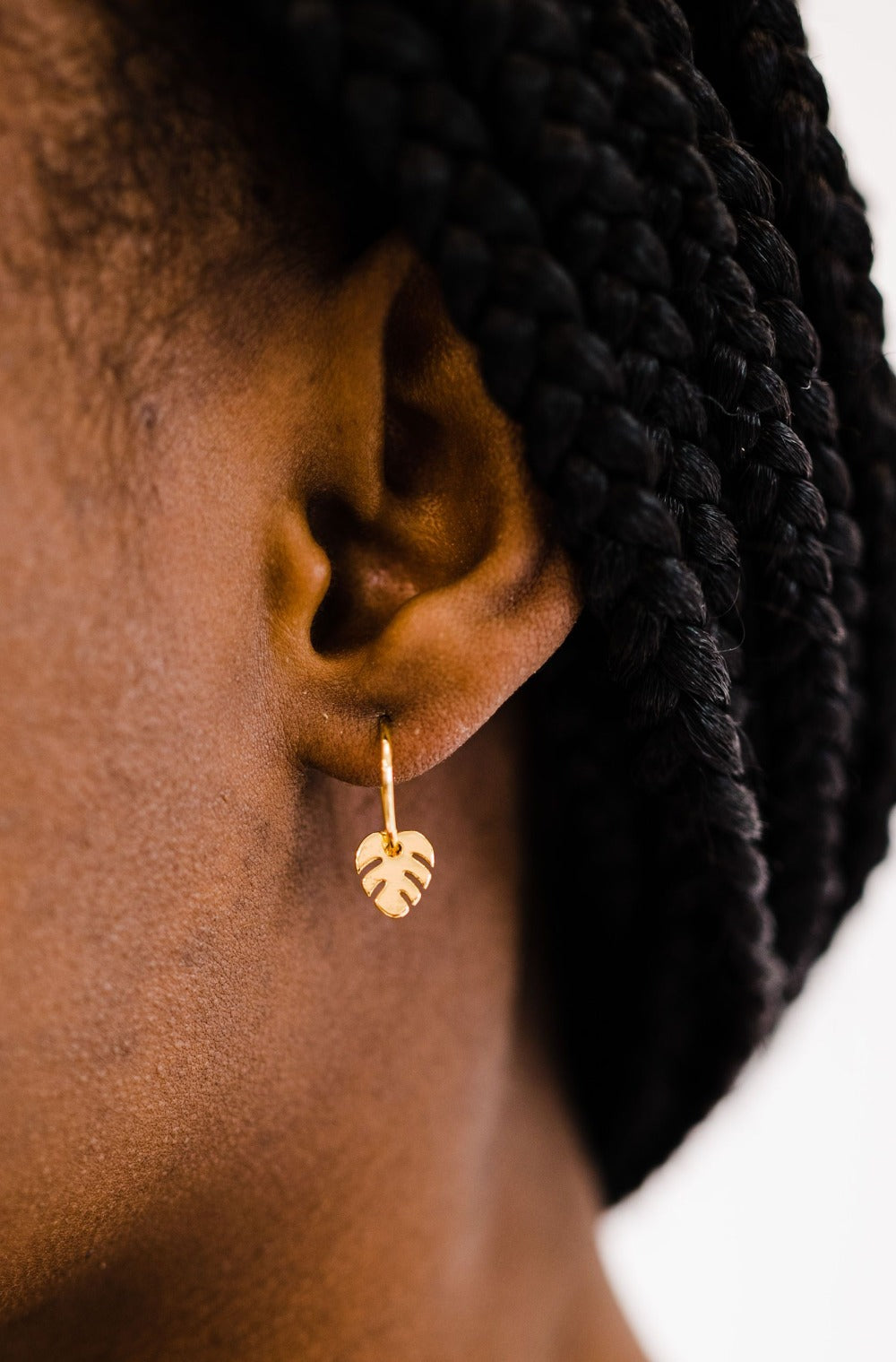 Kailiani Leaf Hoops