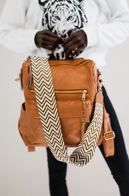 Blaire Wide Woven Bag Strap - Final Sale