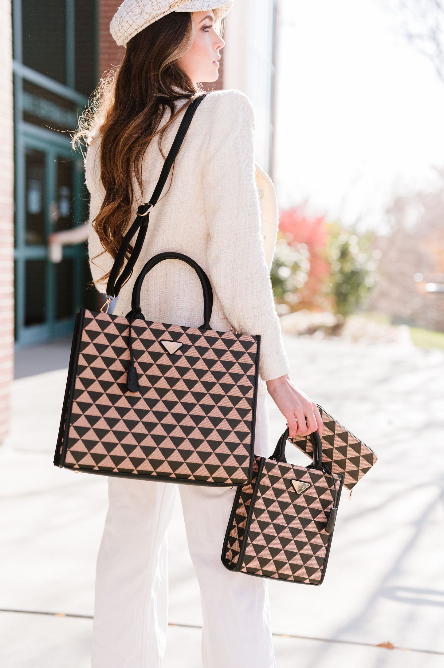 Jacqueline 3-Piece Bag Set - Final Sale