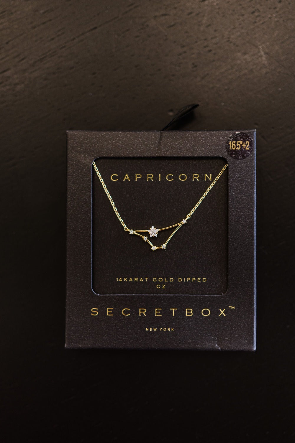Rhinestone Star Sign Necklace