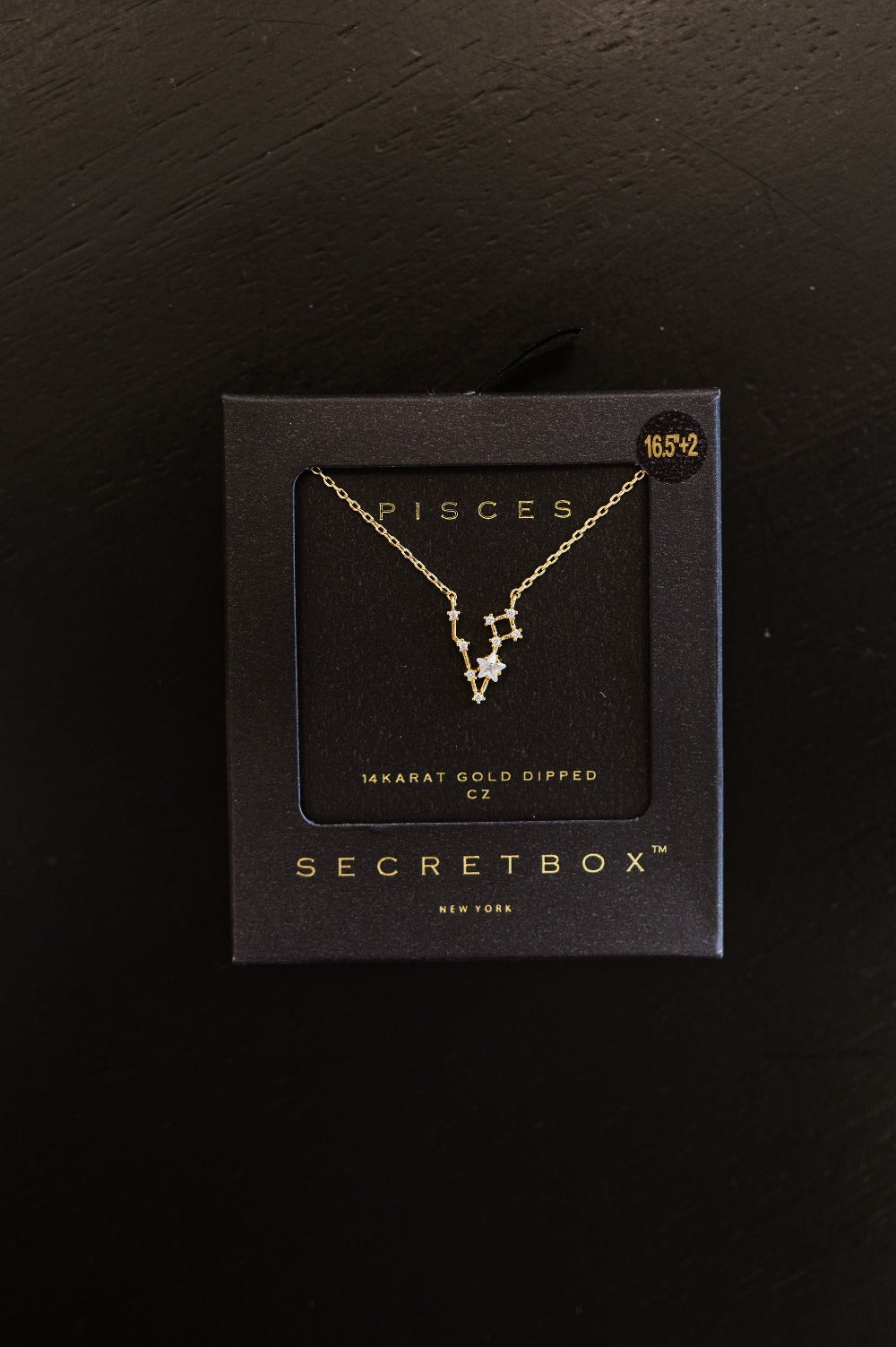 Rhinestone Star Sign Necklace