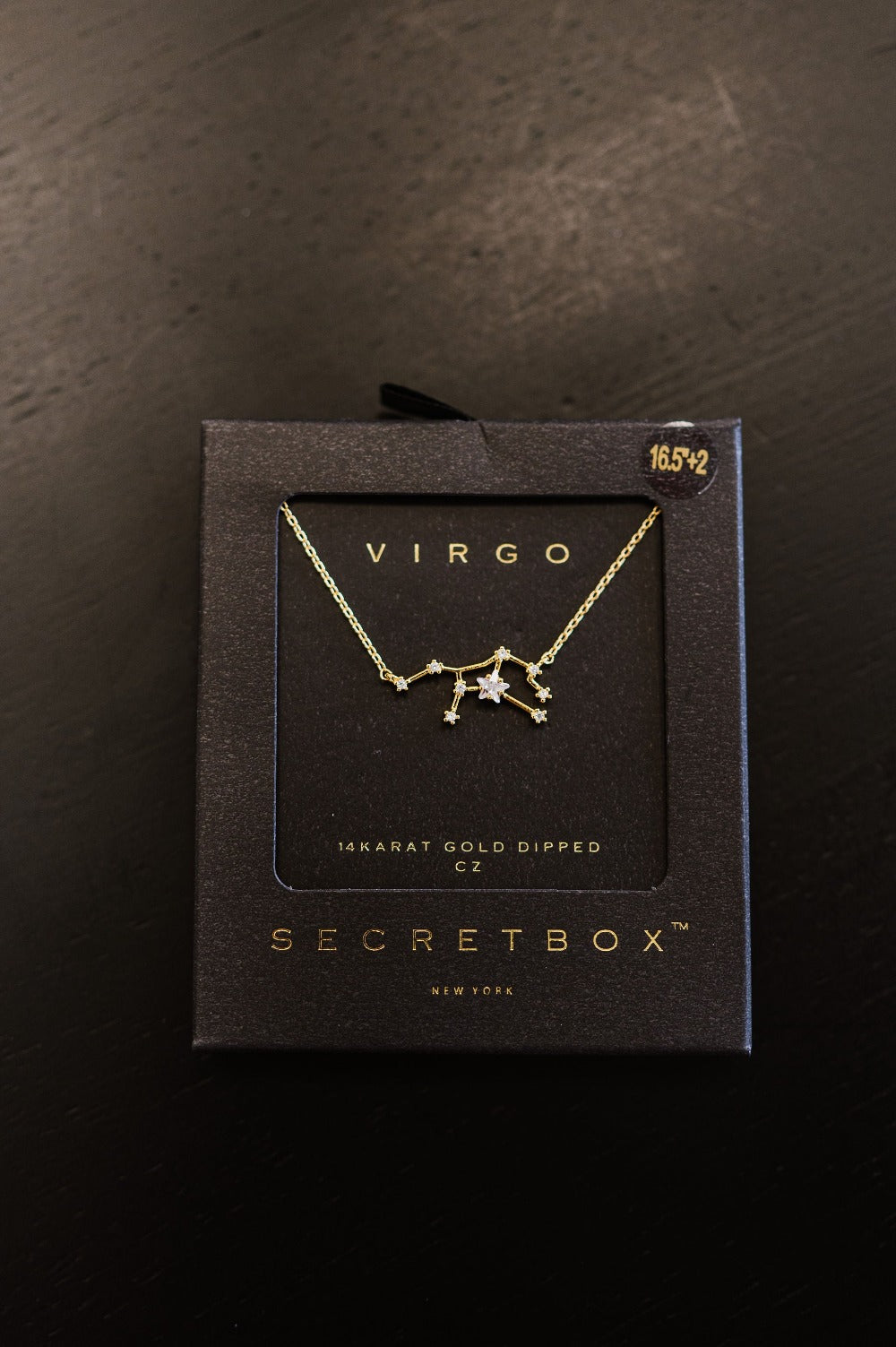 Rhinestone Star Sign Necklace