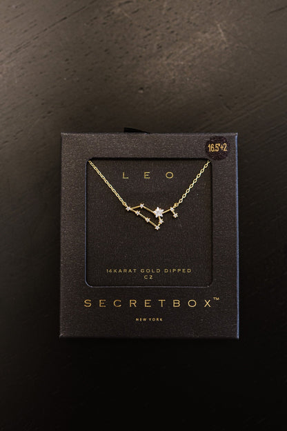 Rhinestone Star Sign Necklace