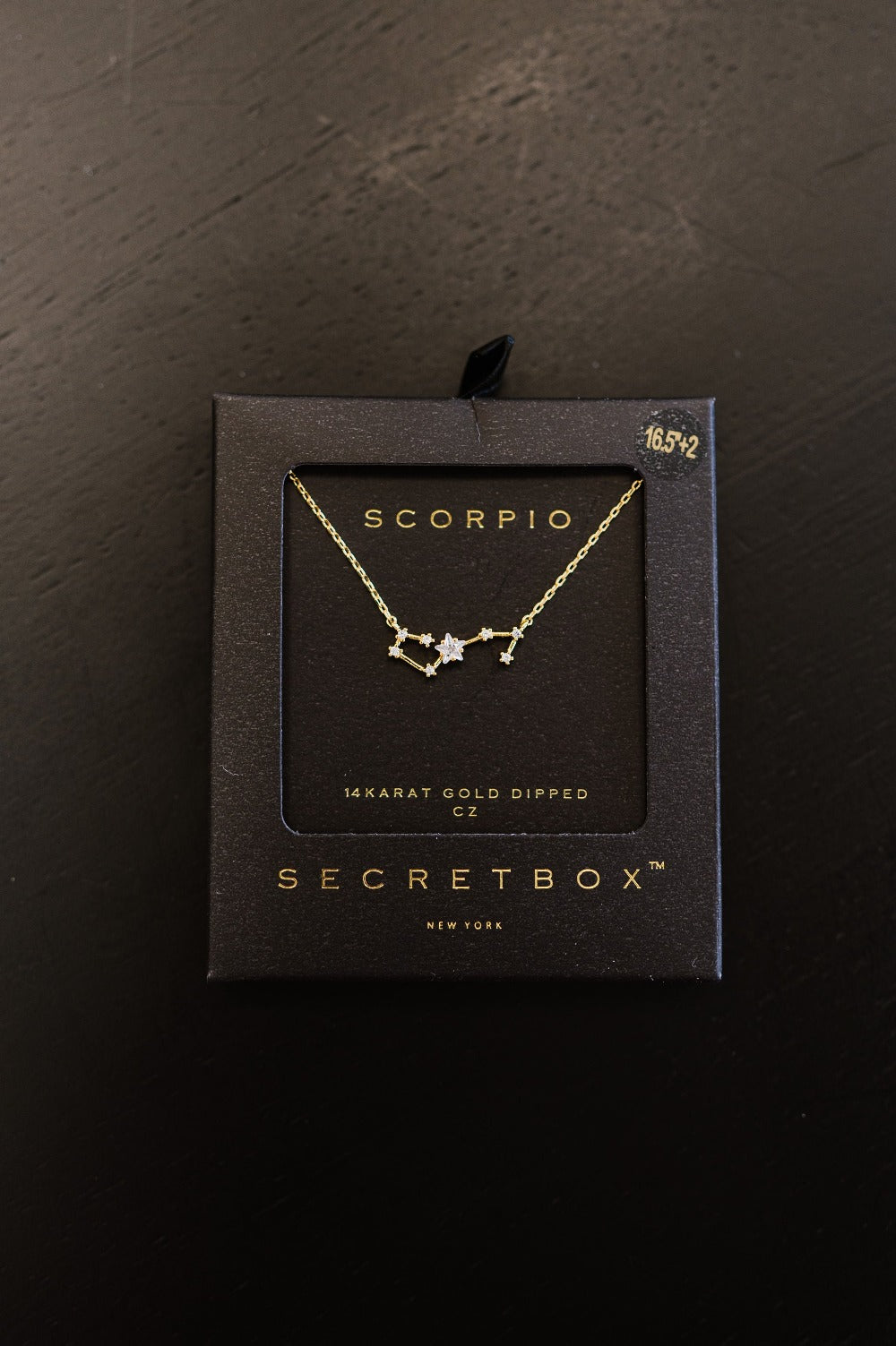 Rhinestone Star Sign Necklace
