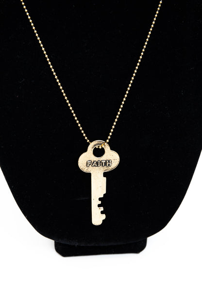 Stacey Key Necklace - Final Sale