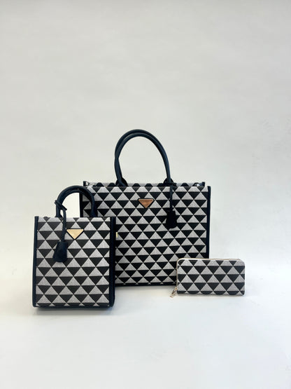 Jacqueline 3-Piece Bag Set - Final Sale