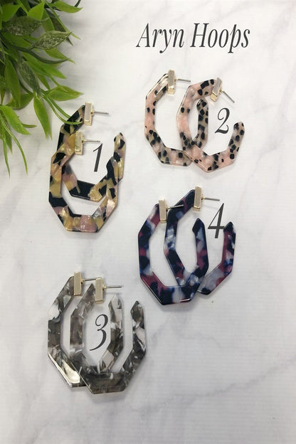 Acrylic Earring Collection