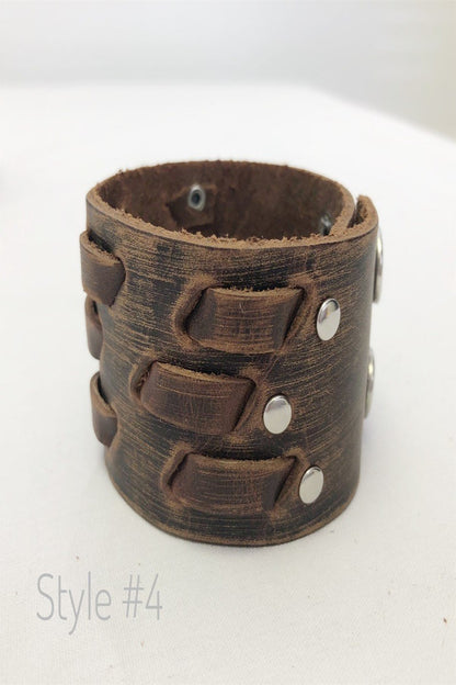 Leather Cuff Collection